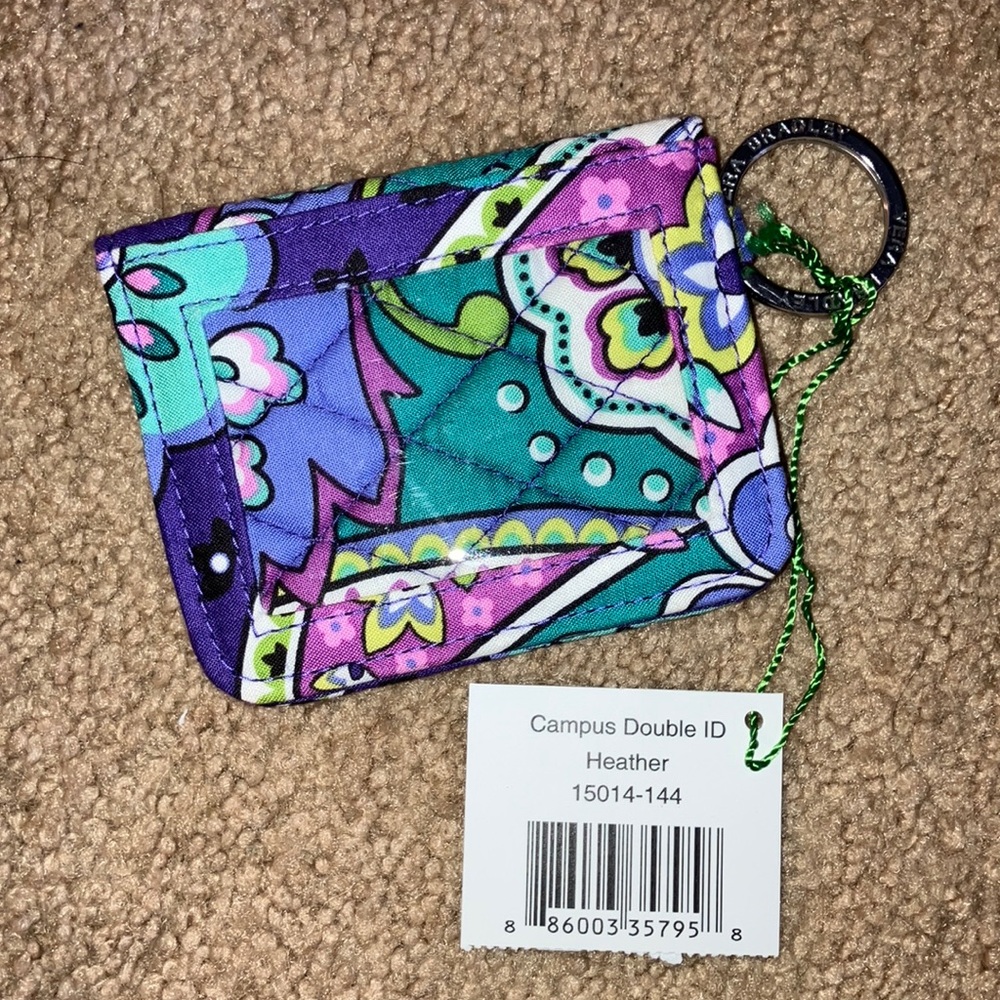 Vera Bradley Campus Double ID Heather
